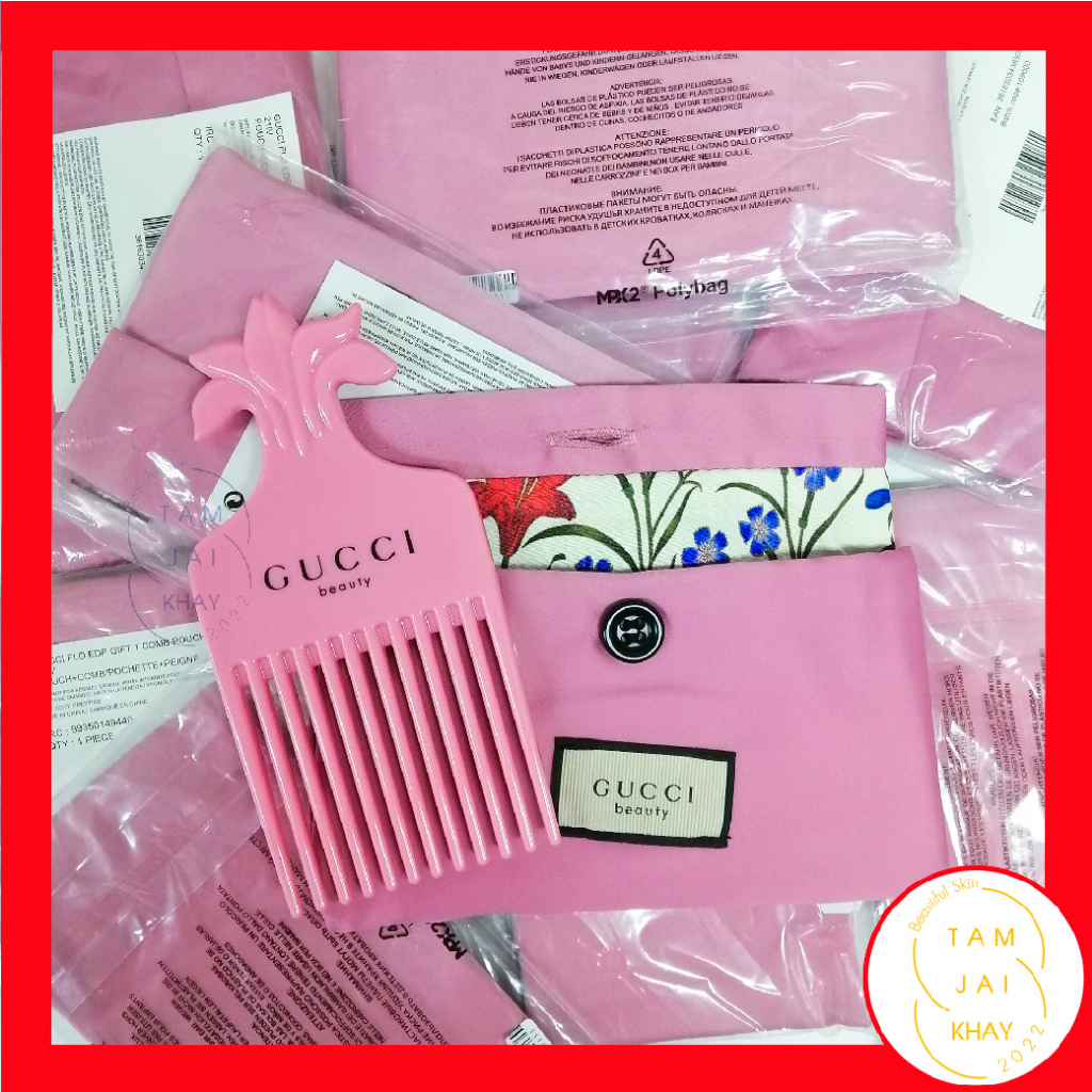 Gucci Flora Comb & Pouch