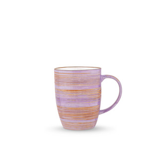 เซตแก้วพร้อมจานรอง Set Mug and Saucer (lilac ม่วง) ทำจากวัสดุ Fine Porcelain คุณภาพสูง แบรนด์ Wilmax England