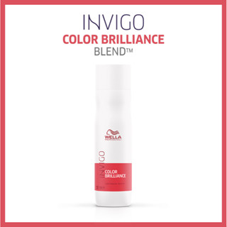 เวลล่า อินวิโก คัลเลอร์ บิลเลี่ยน Wella INVIGO Color Brilliance Hair Shampoo 250ml. แชมพูถนอมผมสี เพิ่มความเงางามให้สีผม