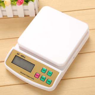 ตาชั่งดิจิตอล 10KG เครื่องชั่งดิจิตอล เครื่องชั่งอาหาร ตาชั่งอาหาร หน้าปัดไฟ LEDอุปกรณ์ Electronic Scale Oic_store