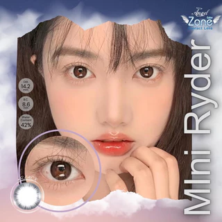 Mini Ryder Black คอนแทคเลนส์ Angel Zone ( รองรับสายตาปกติ และค่าสายตาสั้น -0.50 ถึง -10.00 )