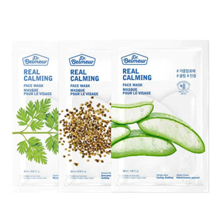 the face shop dr. belmeur real calming mask หน้ากาก 3 types