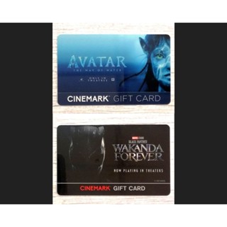 (พร้อมส่ง✅) บัตรภาพยนตร์ CINEMARK GIFT CARD