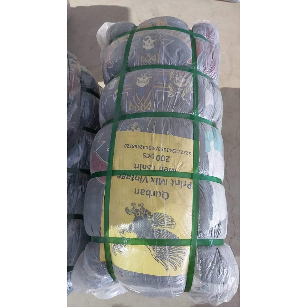 สุ่มหัวผ้า กระสอบวินเทจ ลุ้นงานหัว สุดคุ้ม เสื้อวง การ์ตูน หนัง งานเก่า 80-90's  ราคานี้ก็ลั่นๆ