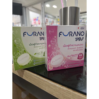 FURANO 24'S เม็ดฟู่ทำความสะอาดฟันปลอม/รี​เทรนเนอร์​