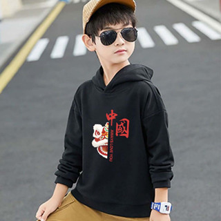 K-2358-LONG เสื้อฮุ้ตเด็ก เสื้อกันหนาวเด็ก ใส่ได้1-12  ปี