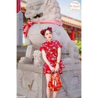 🕉🆕🕉🆕💯 SET พร้อมส่ง The Spring Festival 🕉 กี่เพ้า Chinese New Year ทรงสวย.