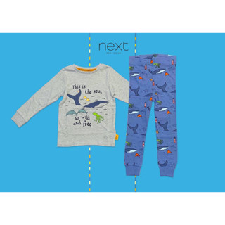 ✅ [3-4Y] Snail And The Whale Pyjamas Set ชุดนอนเด็ก