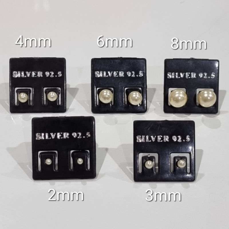 Top Silver:ต่างหูไข่มุกปักก้าน เงินแท้925 แถมแป้นหลังให้ทุกคู่ ราคา ถูกที่สุด ดีลบีเคเค แกลเลอรีภาพที่ 2