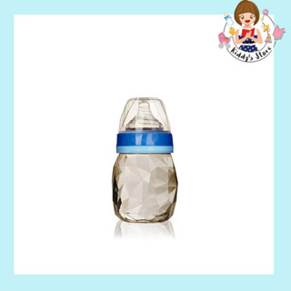 Kidsme Diamond Milk Bottle 180ml ขวดนมรุ่นไดมอนด์ขนาด 180 มล. สีน้ำเงิน