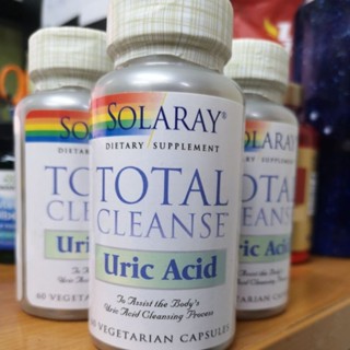 Life Extension​ Uric Acid Control 60 Vegetarian Capsules​ Solaray Total Cleanse Uric Acid gout โรคเกาต์  โรคเก๊าท์