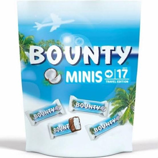 Bounty - Minis ช็อกโกแลตแท่งนมเนื้อนุ่มชุ่มชื่น 500 กรัม