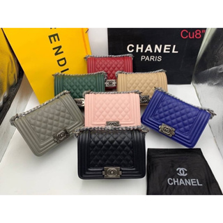 กระเป๋า Chanel boy กระเป๋าสะพาย (ไม่มีประกัน)