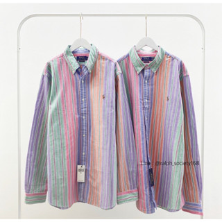 Ralph Lauren  Classic Fit Striped Oxford Shirt (Men)