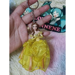 👸 Disney Princess 👑 Disney Parks Belle Beauty and the Beast Princess Tulle Dress Keychain 👑 เจ้าหญิงเบลล์ น่ารักมากๆ 👑👸