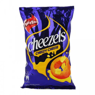 ชีเซลส์ ขนมข้าวโพดทอดกรอบรสชีส จากอเมริกา 140 กรัม - Original Cheese Cheezels 140g Cheezels brand from USA