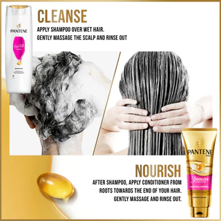 (แพ็คสุดคุ้ม) Pantene แพนทีน โปร-วี แชมพู สูตรลดผมขาดหลุดร่วง 1.2 ลิตร x4 Hair Fall Shampoo ผลิตภัณฑ์ดูแลผม บำรุงผม