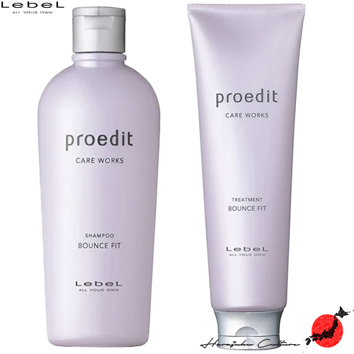 ≪สินค้าญี่ปุ่น≫Lebel Proedit Care Works Shampoo & Treatment Bounce Fit[ส่งตรงจากประเทศญี่ปุ่น ของแท้ 100%]