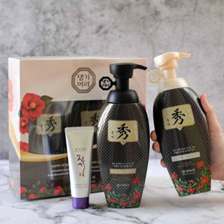 Daeng Gi Meo Ri Dlaesoo Shampoo and Treatment Set 400ml ขวดดำ ( + ทรีตเม้นต์ 50ml )