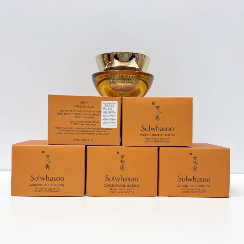 Sulwhasoo Concentrated Ginseng Renewing Cream EX 10 ml | Shopee Thailand
