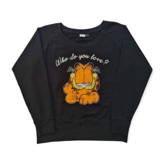 เสื้อสเวตเตอร์garfield sweatshirt vintage