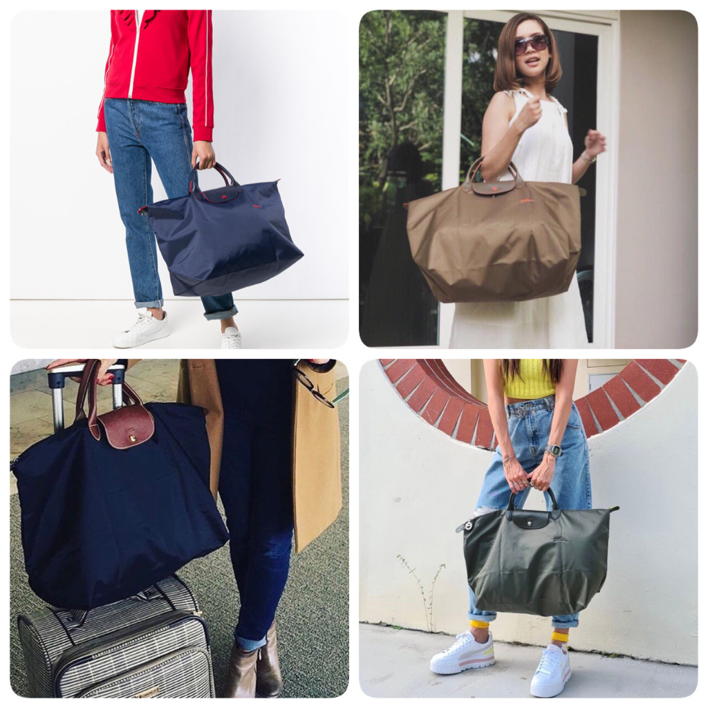 ⭐️ แท้ 100% ⭐️ Longchamp กระเป๋าเดินทางไซส์ L รุ่น Le Pliage Classic & Club & Green