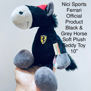 #ตุ๊กตา #ม้า #ขนนุ่ม #NICI #Ferrari #Horse #ขนาด10” #ป้ายชัด #ก้นถ่วง #ขนนุ่ม #ลิขสิทธิ์แท้ #น่ารัก #น่าสะสม #จับนั่งได้