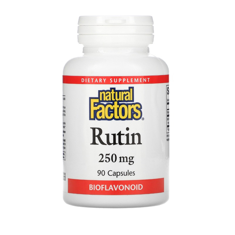 Natural factors , Rutin, 250 mg, 90 แคปซูล