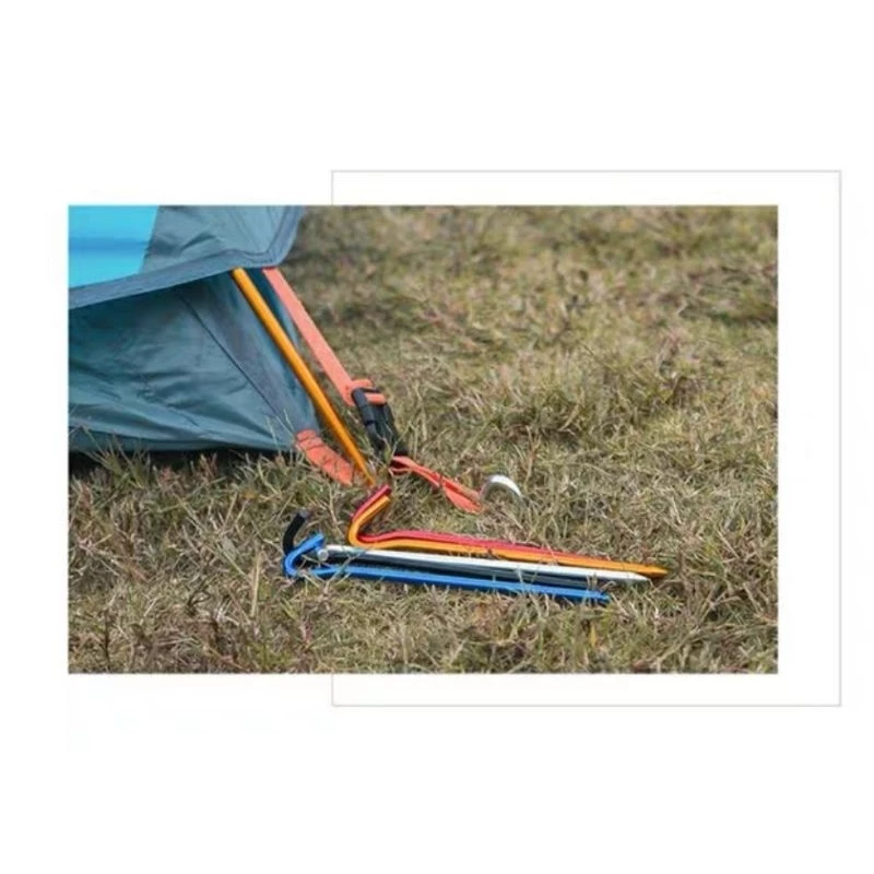 Shine Trip​ สมอ​บก​อลูมิเนียม​อัลลอย​ สำหรับ​กาง​เต็นท์​ ยาว18cm. หนา 6mm. thumbnail 6