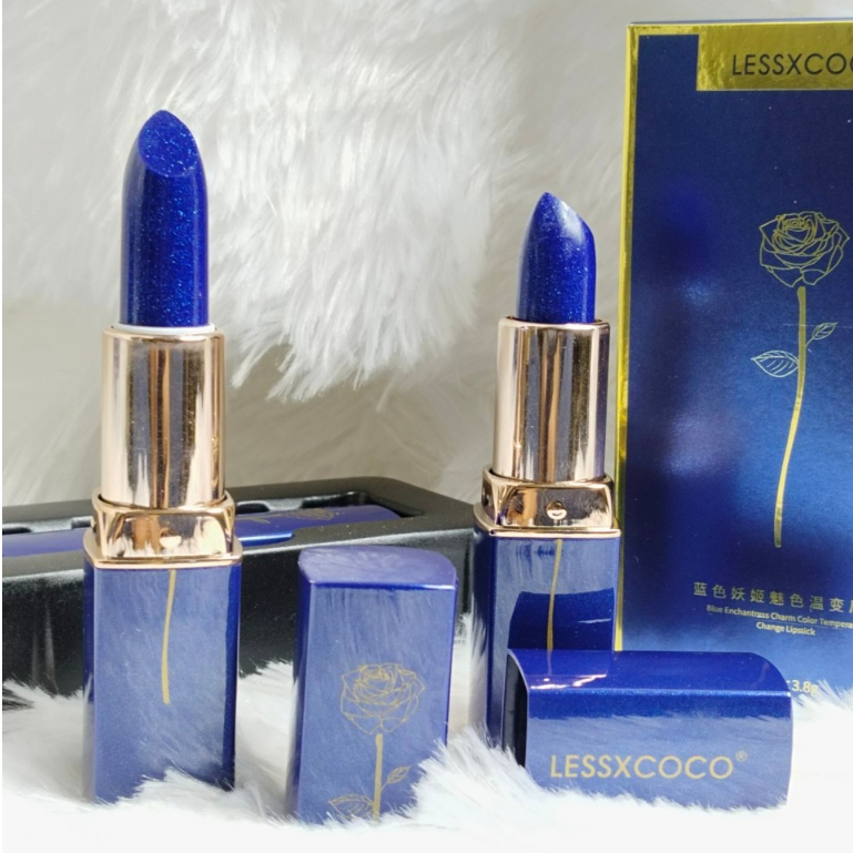 Lip Lessxcoco ลิปเปลี่ยนสีตามอุณภูมิ ทาทิ้งไว้แล้วเช็ดออก ติดทน24ชม.
