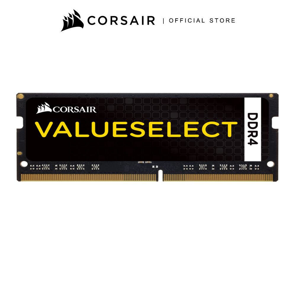 CORSAIR RAM VALUE SELECT 4GB (1 x 4GB) DDR4 DRAM 2133MHz C15 Memory Kit - Black