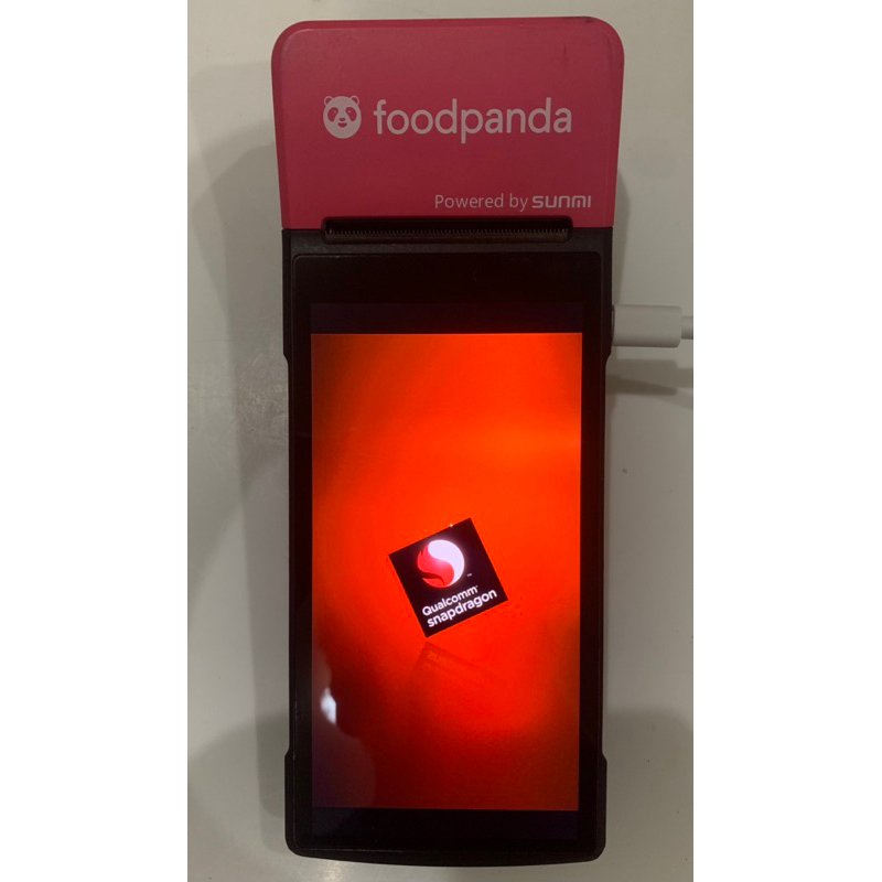 Sunmi V2 Pro/POS Foodpanda มือสอง (ใช้งานตั้งโต๊ะเสียบสาย)