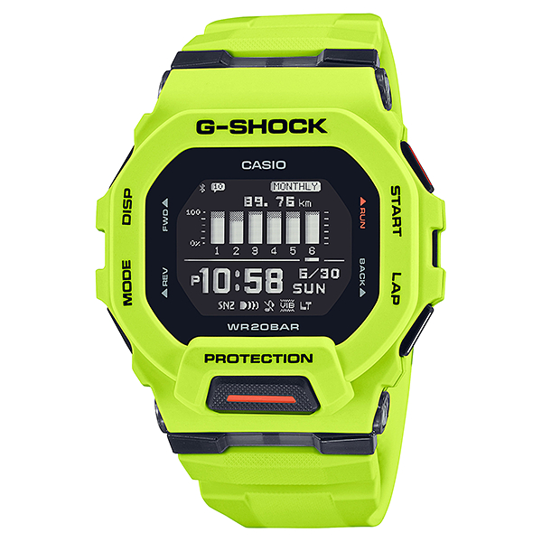 GBD-200-9DR 1 สีเขียว G-Shock นาฬิกาข้อมือของแท้ รับประกันศูนย์ CMG 1 ปี