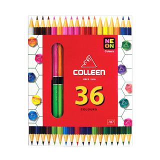 สีไม้ Colleen คอลลีน 2 หัว 36 สี