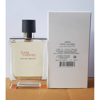 Hermes Terre d’Hermes  EDT 100ml กล่องเทสเตอร์(เช็คสต้อคก่อนทำรายการนะคะ)