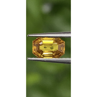 พลอย บุษราคัม Yellow Sapphire 0.93 กะรัต (Cts.)