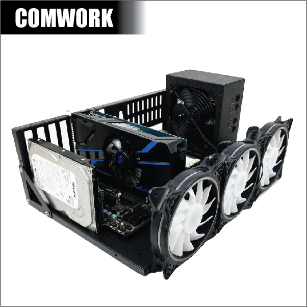 เคส โครง เปิด เปลือย 2D ATX E-ATX CASE COMPUTER WORKSTATION SERVER COMWORK
