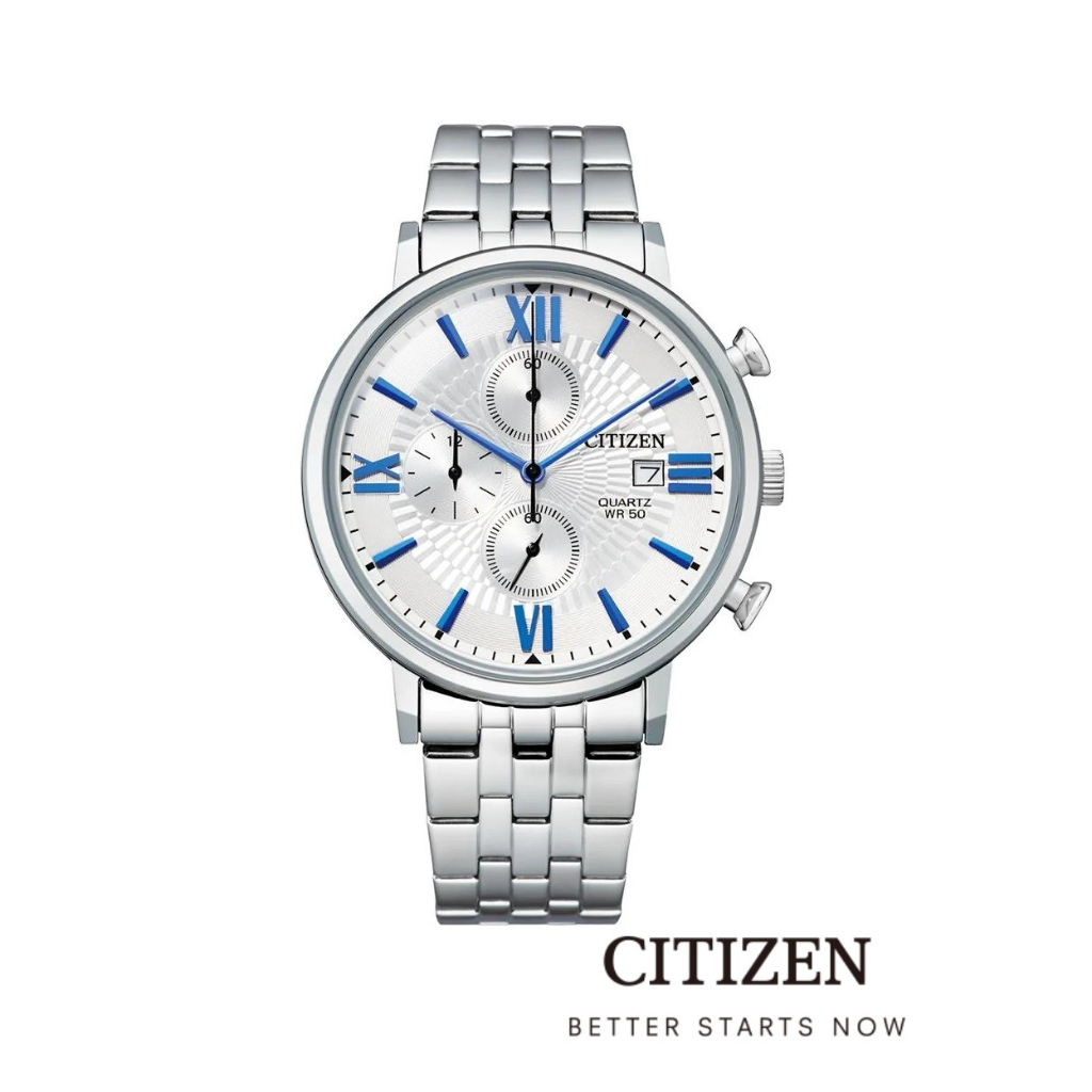 CITIZEN AN3610-71A Chronograph  Men's Watch Quartz ( นาฬิกาผู้ชายระบบถ่าน )