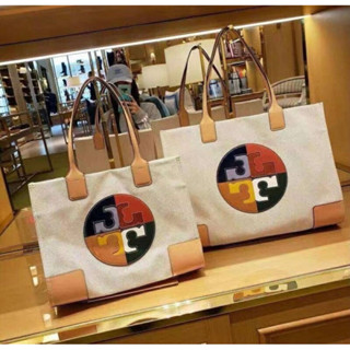 ส่งฟรี T.B. Ella Maxi/Block Logo Canvas Mini Tote Collection - Outlet กระเป๋าถือสะพายไหล่