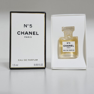 น้ำหอมจิ๋วมินิ Chanel No 5 EDP for Women 1.5ml ขนาดทดลองแบบแต้มพกพาน่ารัก