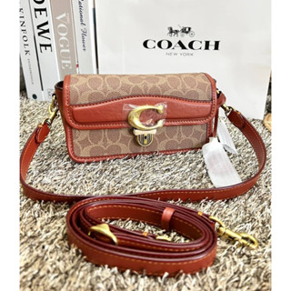 COACH STUDIO BAGUETTE BAG IN SIGNATURE((CE764))