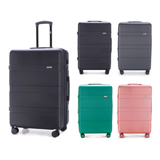 HQ LUGGAGE กระเป๋าเดินทาง ABS ระบบล็อค TSA 4 ล้อคู่ 360 ํ รุ่น 8832X