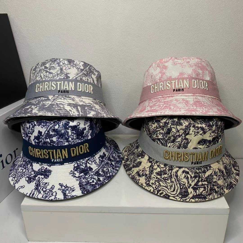 หมวกบักเก็ตแบรนด์Dior งานป้าย ทรงสวย bucket hat Dior