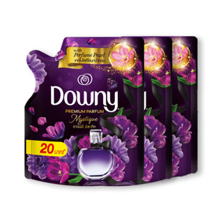 Downyดาวน์นี่ มิสทีค น้ำยาปรับผ้านุ่ม สูตรเข้มข้น ขนาด 110 มล. x 3 ถุง