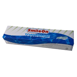 ยาสีฟัน สไมล์ออน Smile On Toothpaste 250g หลอดใหญ่  1 หลอด/บรรจุปริมาณ 250g ราคาพิเศษ สินค้าพร้อมส่ง