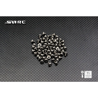 SNRC S-918304-Ti HEX SCREW ROUND HEAD M3x4 Ti(6) สำหรับรถวิทยุบังคับ SNRC