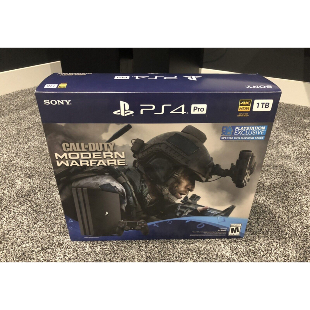 BRAND NEW SONY PLAYSTATION 4 PRO 1TB CALL OF DUTY EDITION
