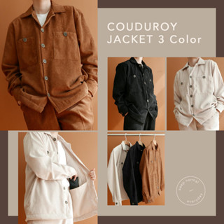 Double Pocket Corduroy Jacket เสื้อแจ็คเก็ตผู้ชาย Keep Normal (4/46-01)