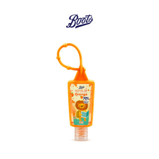 Boots Alcohol Gel Hand Sanitiser Orange 30 ML บู๊ทส์ แอลกอฮอล์ เจล แฮนด์ แซนิไทเซอร์ ออเร้นจ์ 30 มล.