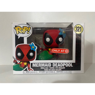 Funko Pop Mermaid Deadpool Marvel Deadpool 321 (Exclusive) Damage Box